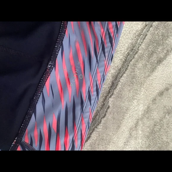 Athleta Color Block Leggings - Picture 2 of 3
